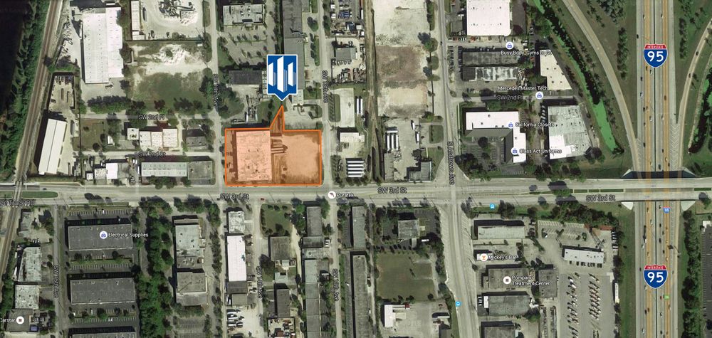 Bank-Owned Cold Storage Warehouse (USDA-Approved) & Expansion Lot : 290 SW 14th Ave, Pompano Beach, FL 33069